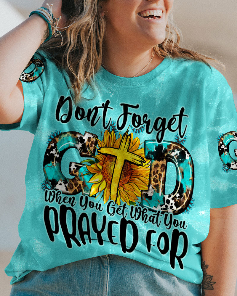 Don't Forget God Women's All Over Print Shirt - Tytm0607232