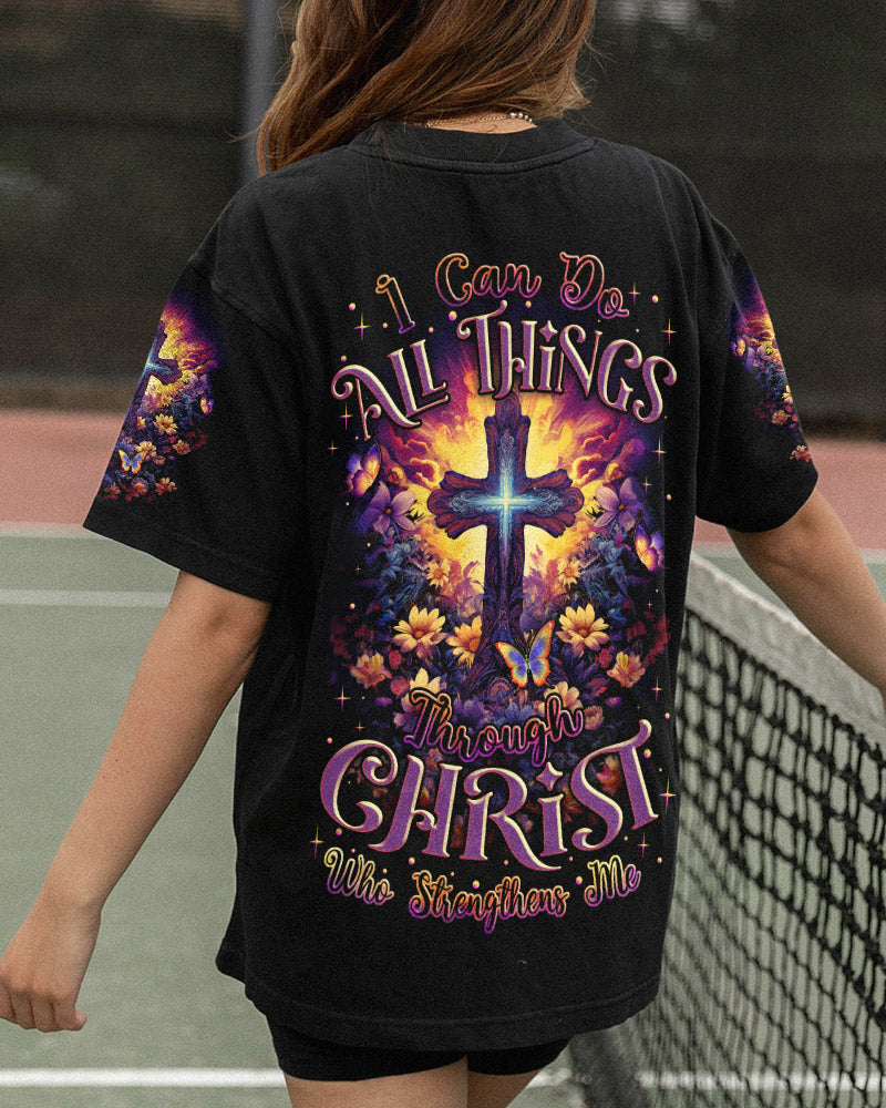 I Can Do All Things Through Christ Women's All Over Print Shirt - Tlnz1208233