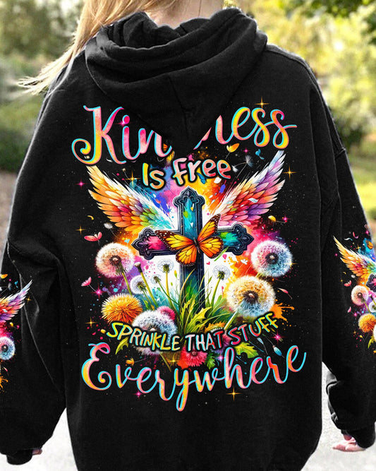 Kindness Is Free Women's All Over Print Shirt - Tyqy0612231