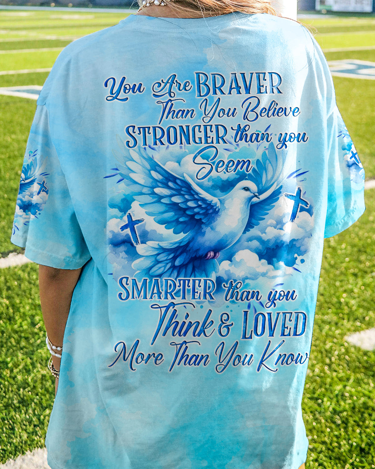 You Are Braver Than You Believe Women's All Over Print Shirt - Tyqy1601241