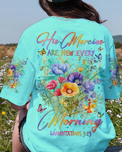 His Mercies Are New Every Morning Women's All Over Print Shirt - Yhln1907233