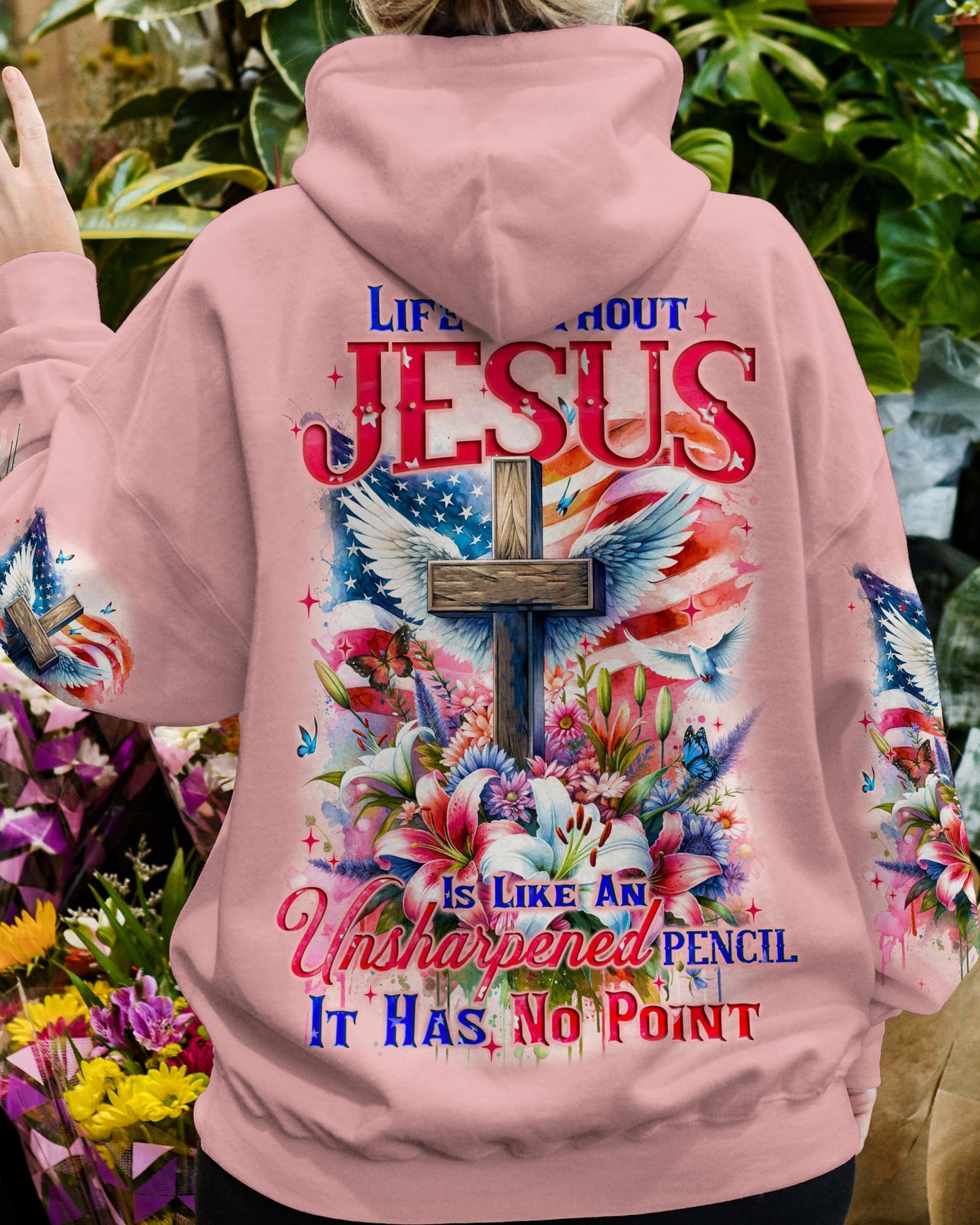 Life Without Jesus Women All Over Print Shirt - Tyqy0211232