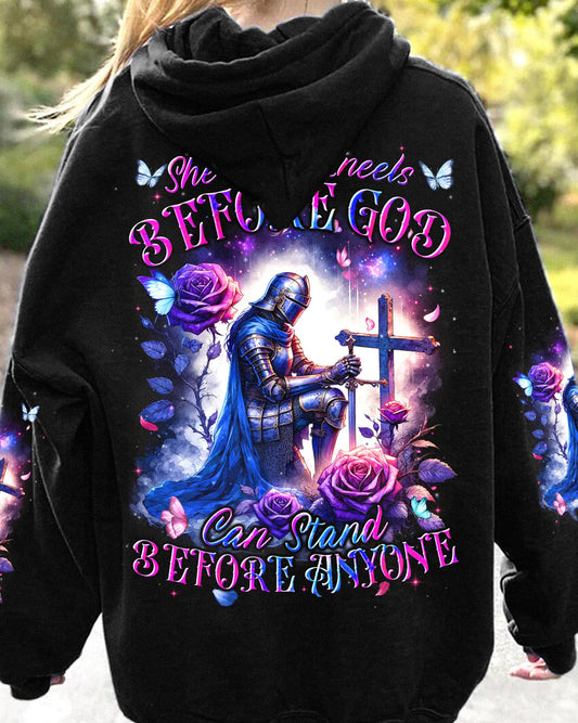 She Who Kneels Before God Women's All Over Print Shirt - Tyqy0601241