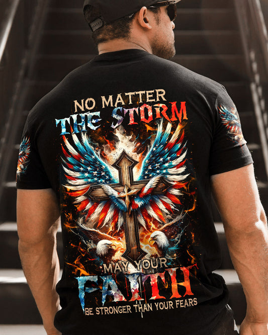 No Matter The Storm Men's All Over Print Shirt - Tlnz0711233