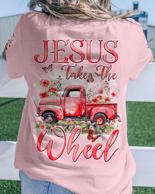 Jesus Take The Wheel Women's All Over Print Shirt - Tyqy1702242