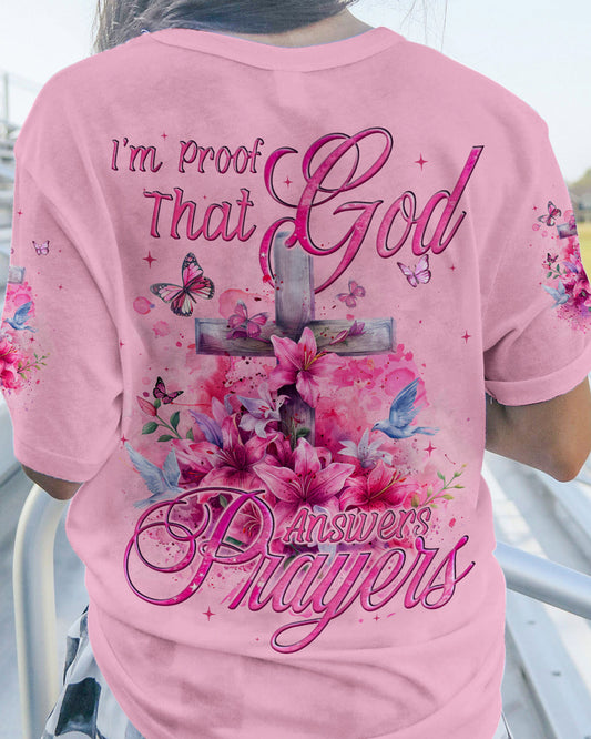 God Answers Prayer Women's All Over Print Shirt - Tyqy0803244