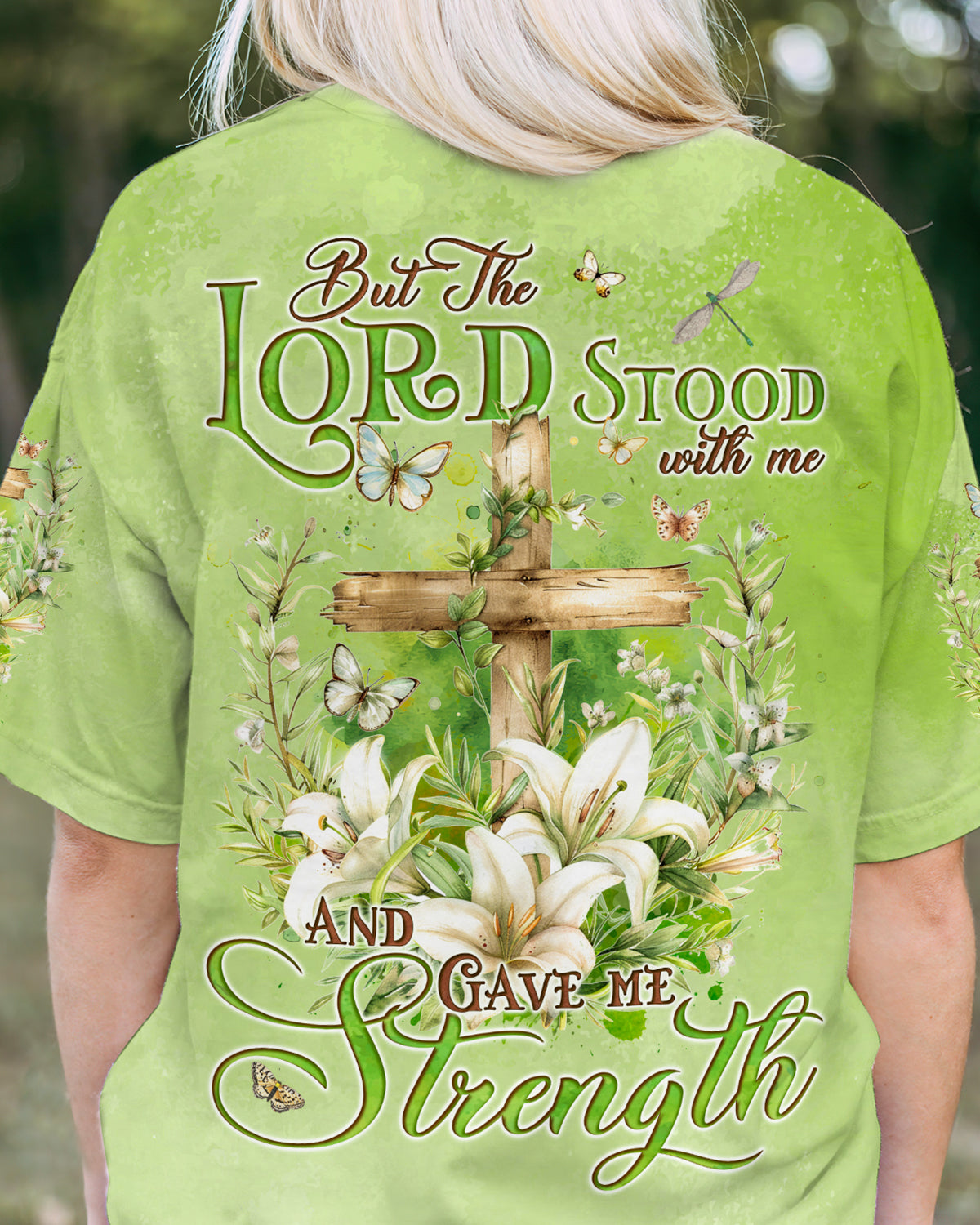 Lord Stood With Me Women's All Over Print Shirt - Tyqy2303242