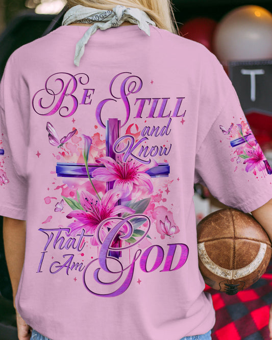 Be Still And Know That I Am God Women's All Over Print Shirt - Tyqy0903242