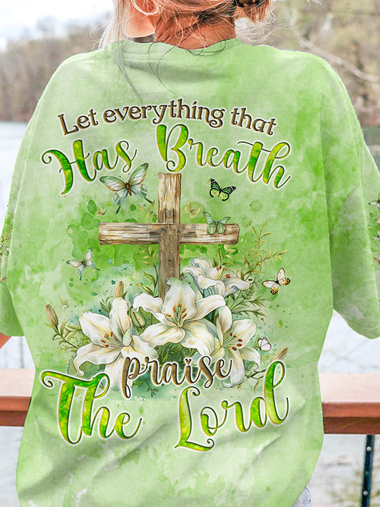 Praise The Lord Women's All Over Print Shirt - Tyqy2603245