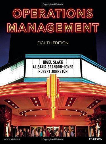 Operations Management 8Th Edition