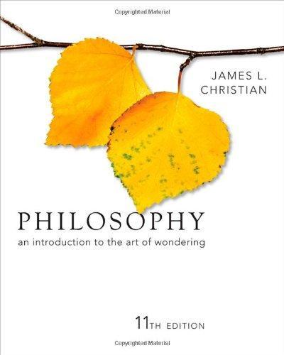 Philosophy An Introduction To The Art Of Wondering