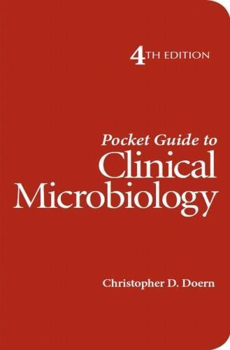 Pocket Guide To Clinical Microbiology 4Th Edition