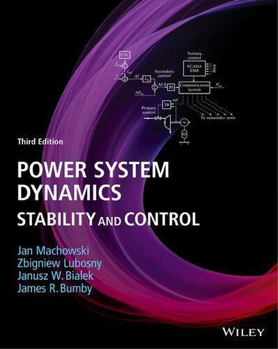 Power System Dynamics Stability And Control 3Rd Edition