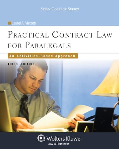 Practical Contract Law for Paralegals: An Activities-Based Approach, Third Edition (Aspen College) 3rd Edition  2