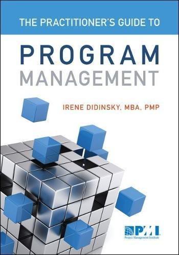 Practitioners Guide To Program Management