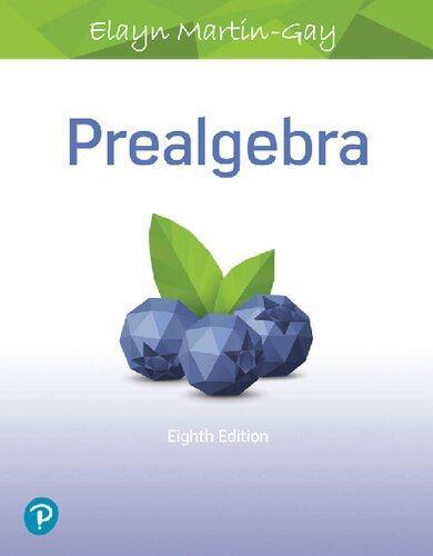 Prealgebra 8Th Edition