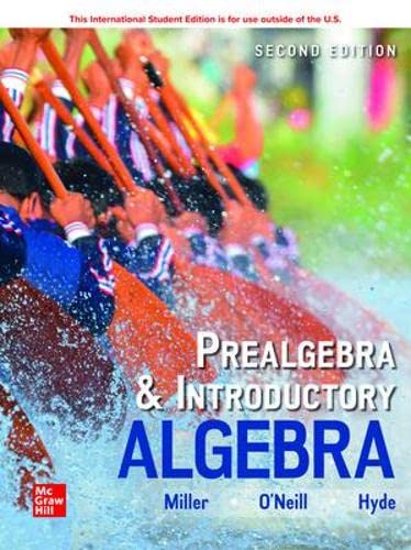 Prealgebra &amp; Introductory Algebra