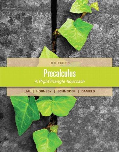 Precalculus 5Th Edition Margaret L Lial