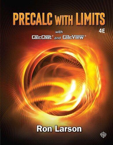 Precalculus With Limits 4Th Edition