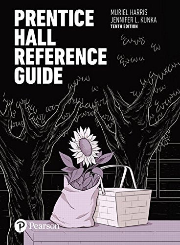 Prentice Hall Reference Guide 10th Edition by Muriel Harris Professor Emerita