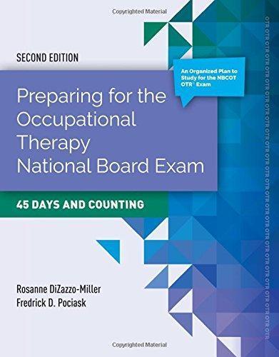 Preparing For The Occupational Therapy National Board Exam 2Nd Edition