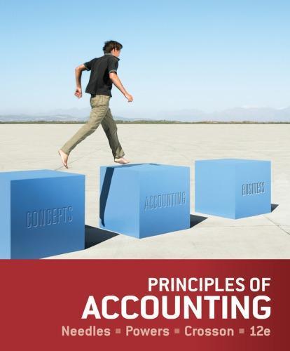 Principles Of Accounting 12Th Edition