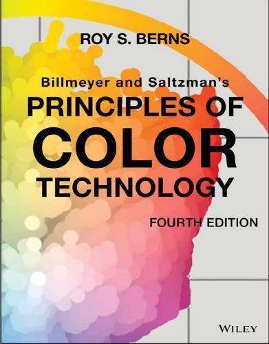 Principles Of Color Technology 4Th Edition