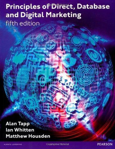 Principles Of Direct Database Digital Marketing 5Th Edition