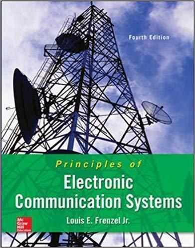 Principles Of Electronic Communication Systems 4Th Edition