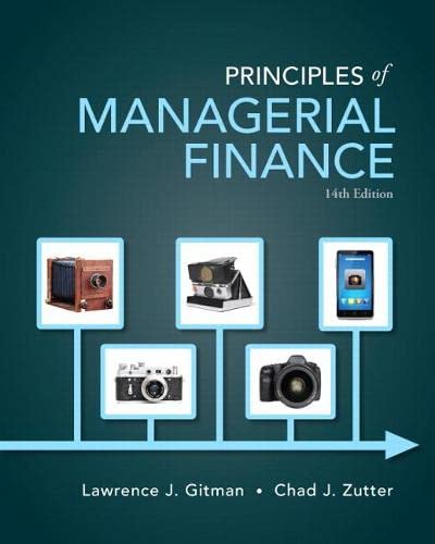 Principles of managerial finance