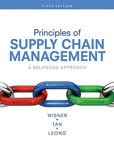 Principles Of Supply Chain Management A Balanced Approach 5Th Edition