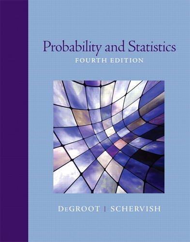 Probability And Statistics 4Th Edition