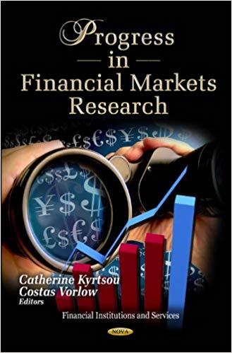 Progress In Financial Markets Research