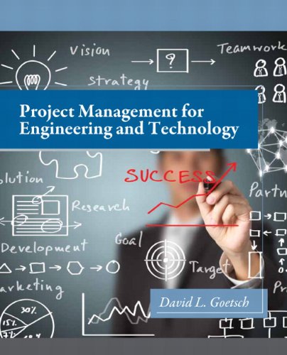 Project Management for Engineering and Technology 1st Edition