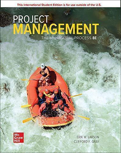 Project Management The Managerial Process 8Th Edition