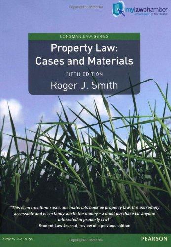 Property Law Cases And Materials 5Th Edition