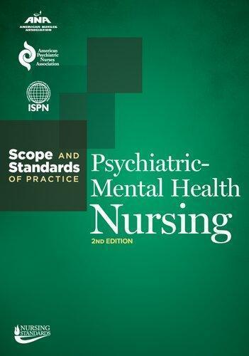 Psychiatric Mental Health Nursing Scope And Standards Of Practice 2Nd Edition