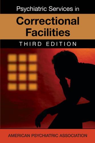 Psychiatric Services In Correctional Facilities 3Rd Edition