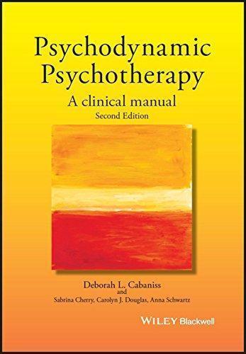 Psychodynamic Psychotherapy A Clinical Manual 2Nd Edition