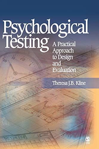 Psychological Testing: A Practical Approach to Design and Evaluation - 1st Edition