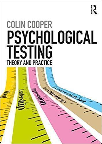 Psychological Testing Theory And Practice