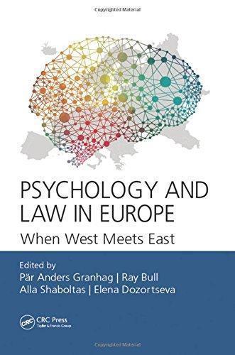 Psychology And Law In Europe When West Meets East