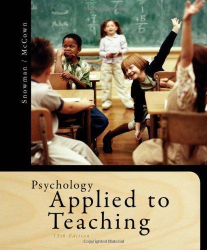 Psychology Applied To Teaching 13Th Edition