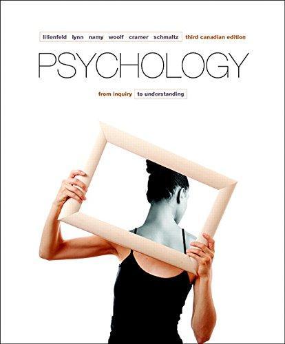 Psychology From Inquiry To Understanding 3Rd Edition