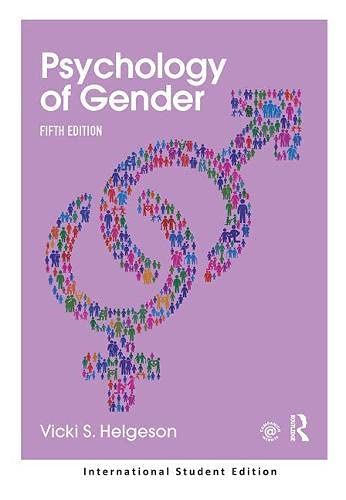 Psychology of Gender Fifth Edition 5th by Vicki S Helgeson