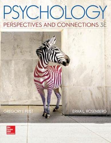 Psychology: Perspectives and Connections - 3rd Edition