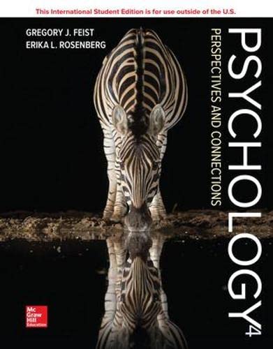 Psychology: Perspectives and Connections 4th Edition 4-edition