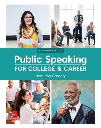 Public Speaking For College And Career 11Th Edition