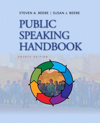 Public Speaking Handbook 4Th Edition