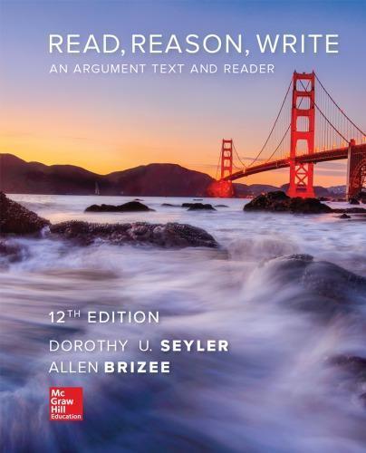 Read Reason Write 12Th Edition